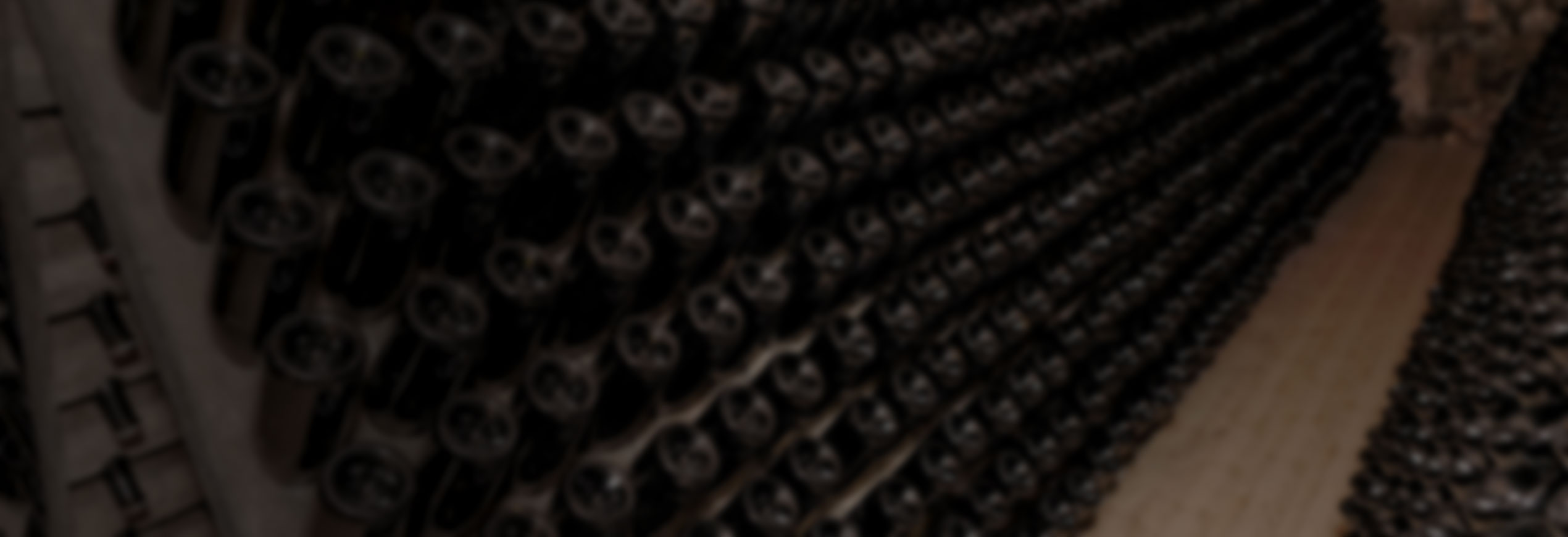 Rack used for ageing sparkling wines on the lees